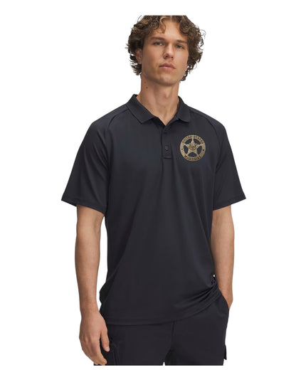 UA TACTICAL PERFORMACE POLO W/ EMB USMS STAR-6004146