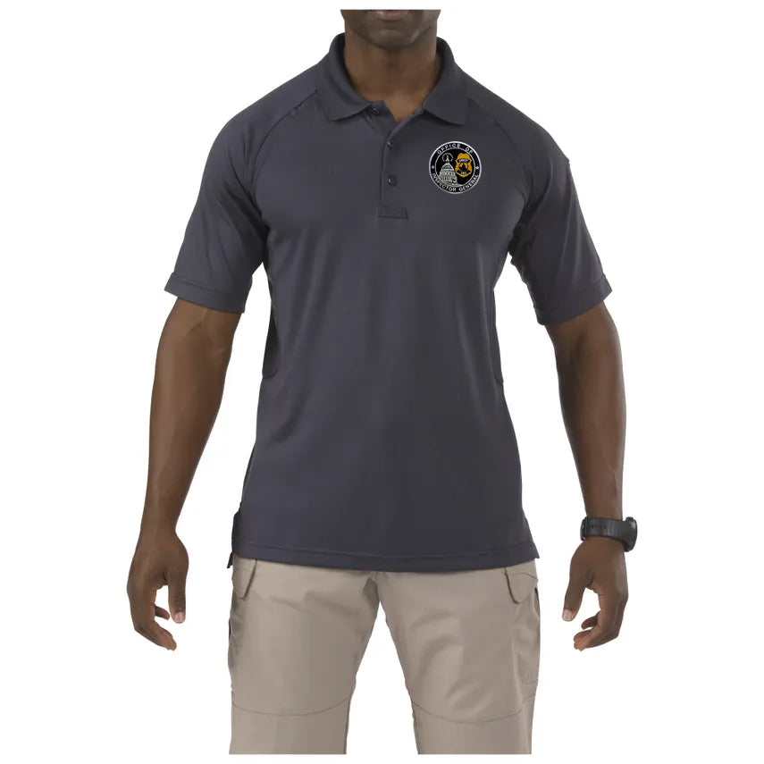 USCP OIG SEAL 5.11 PERFORMANCE POLO SHORT SLEEVE