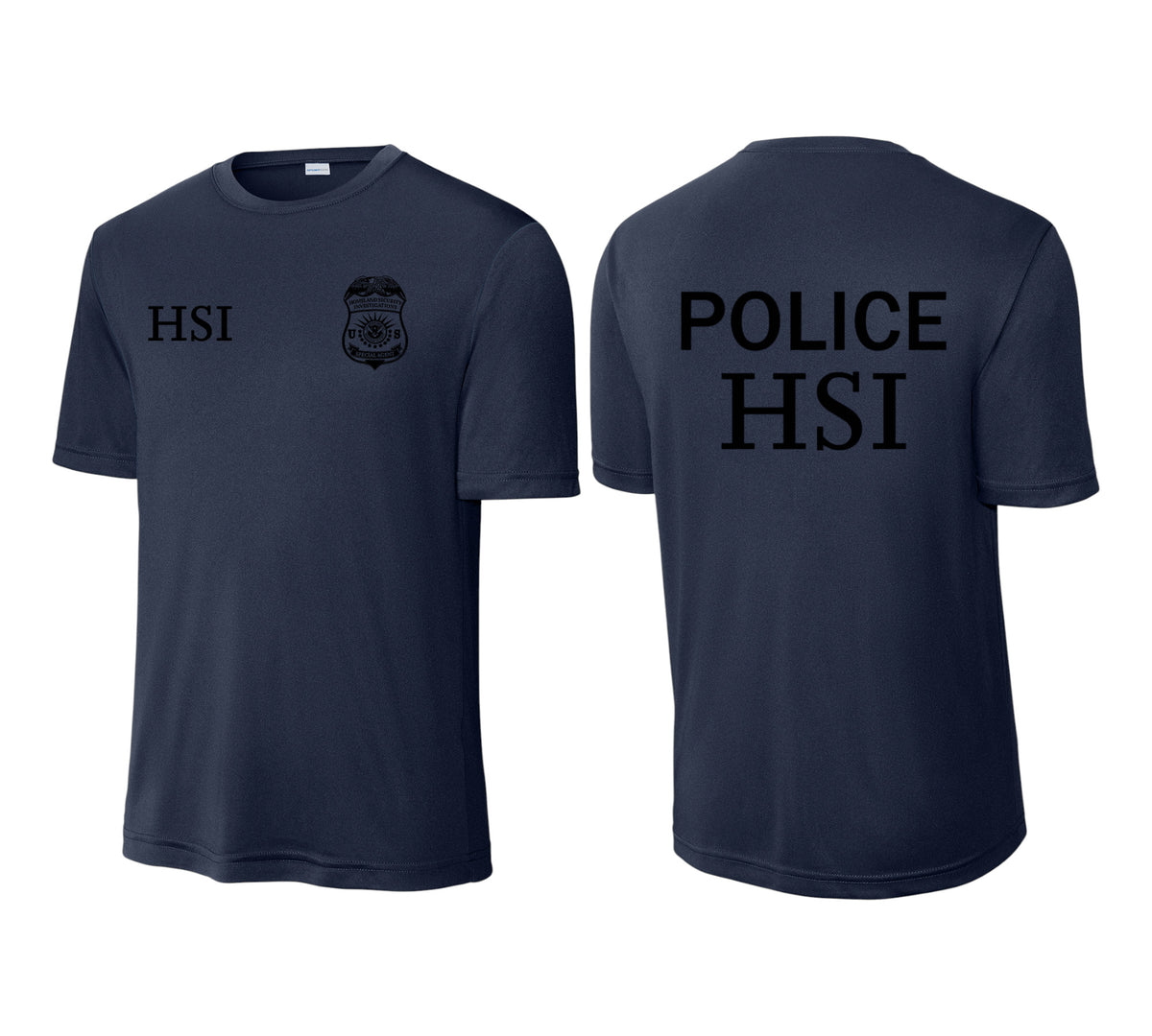 HSI SPECIAL AGENT WICKING RAID T-SHIRT-ST350
