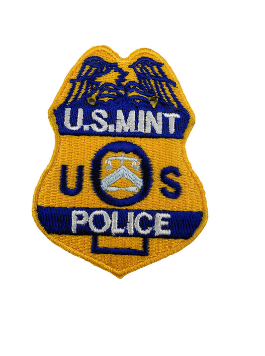 MINT POLICE BADGE PATCH
