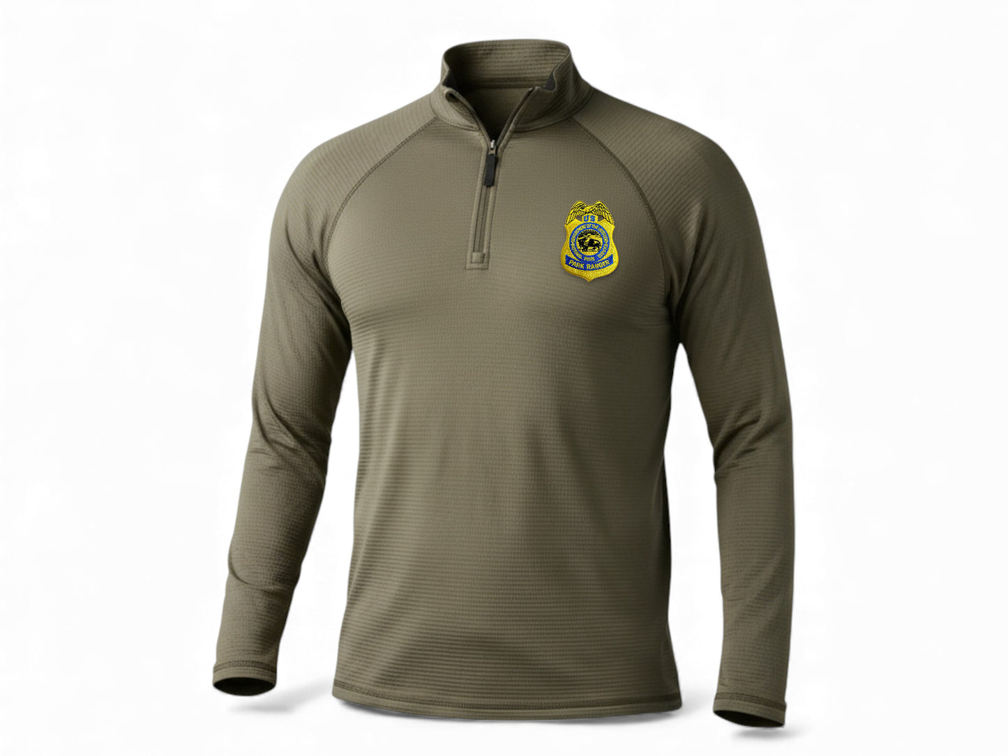5.11 STRATOS 1/4 ZIP PULLOVER NPS GOLD BADGE