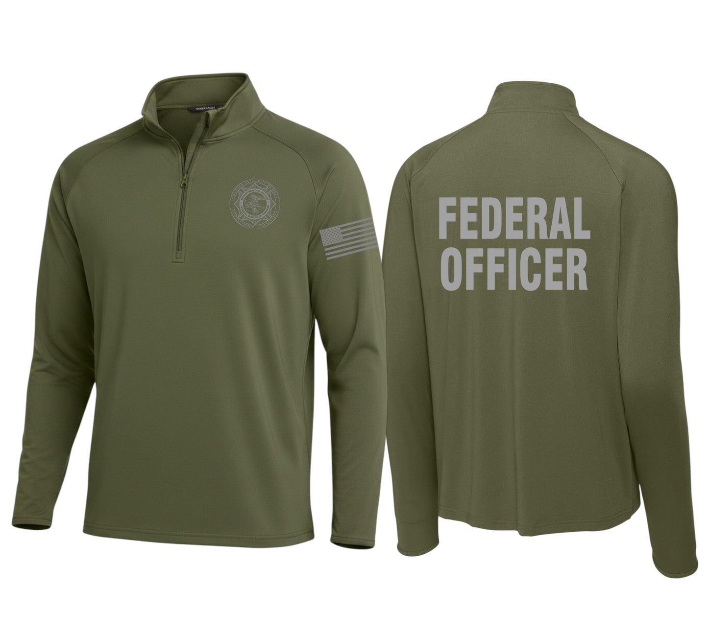 BOP 1/4 ZIP PULLOVER SPORT-TEK SPORT WICK STRETCH ST850