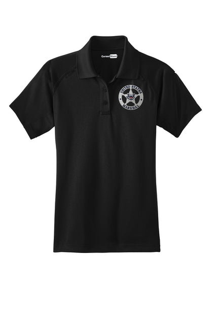 WOMEN'S TACTICAL PERFORMANCE POLO W/ USMS STAR-CS411