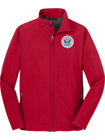 MEN'S CBP SEAL SOFT SHELL JACKET-J317