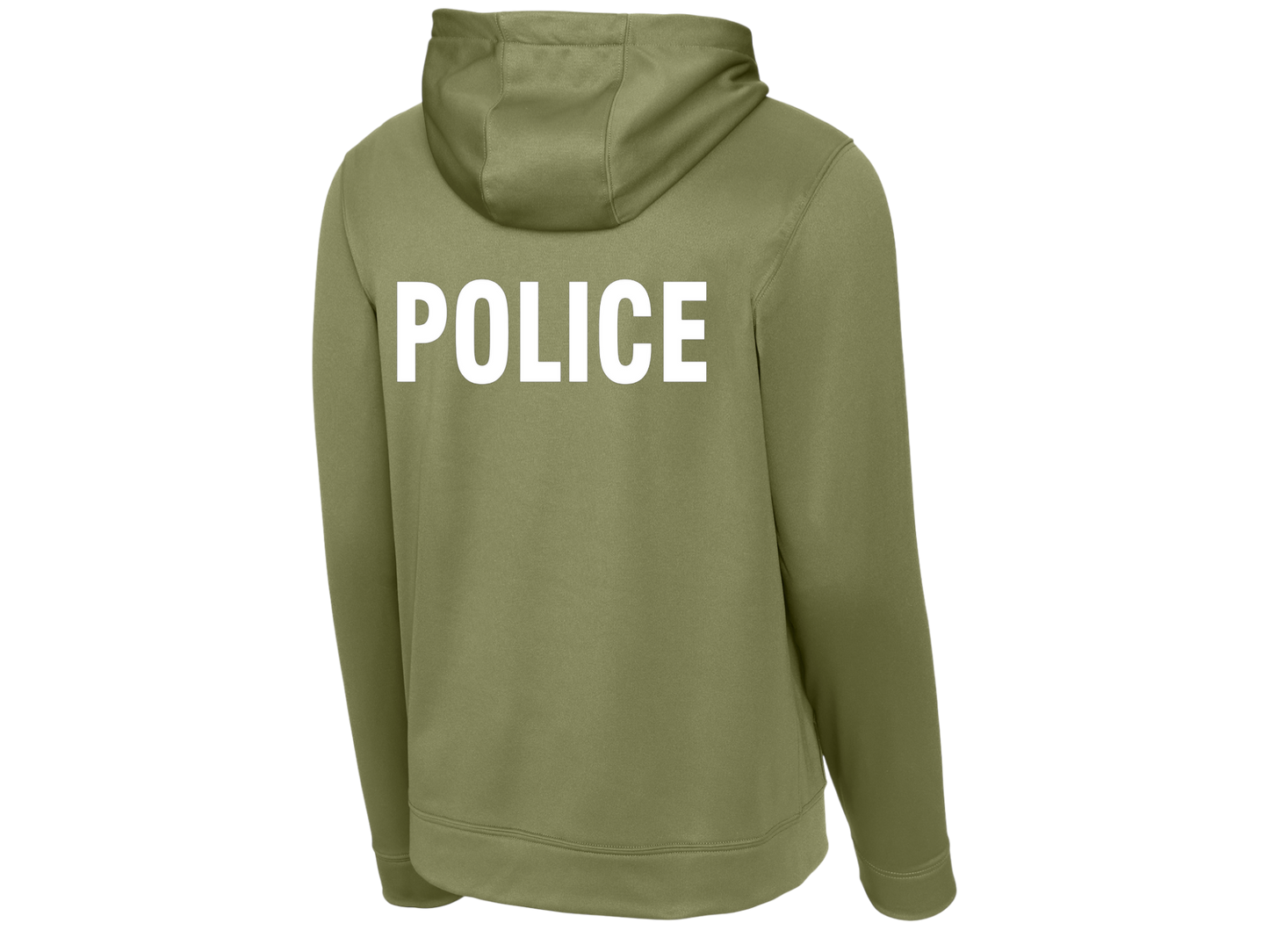 POLICE BACKPRINT SPORT-TEK SPORT-WICK HOODED PULLOVER F244