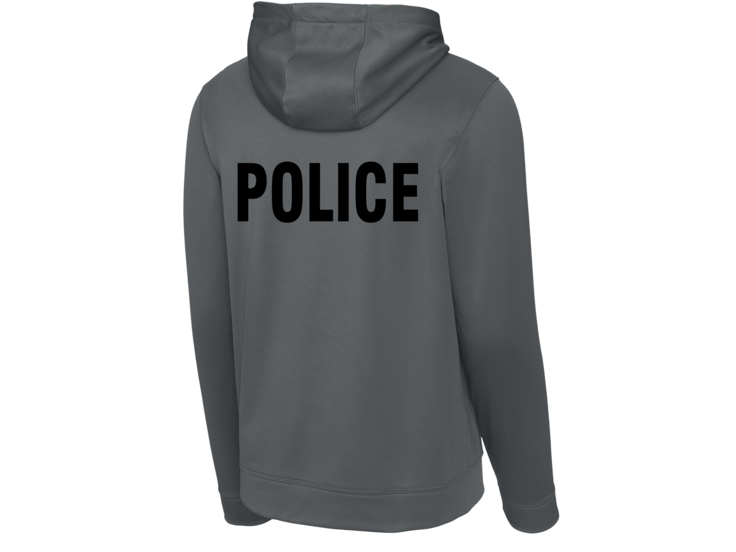 POLICE BACKPRINT SPORT-TEK SPORT-WICK HOODED PULLOVER F244