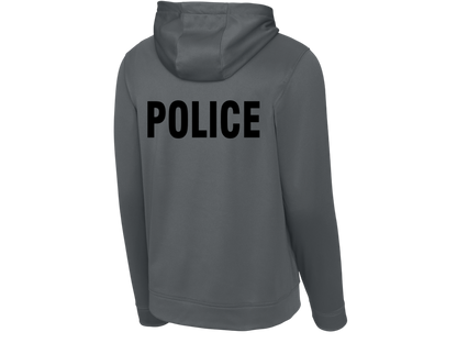 POLICE BACKPRINT SPORT-TEK SPORT-WICK HOODED PULLOVER F244