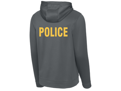 POLICE BACKPRINT SPORT-TEK SPORT-WICK HOODED PULLOVER F244