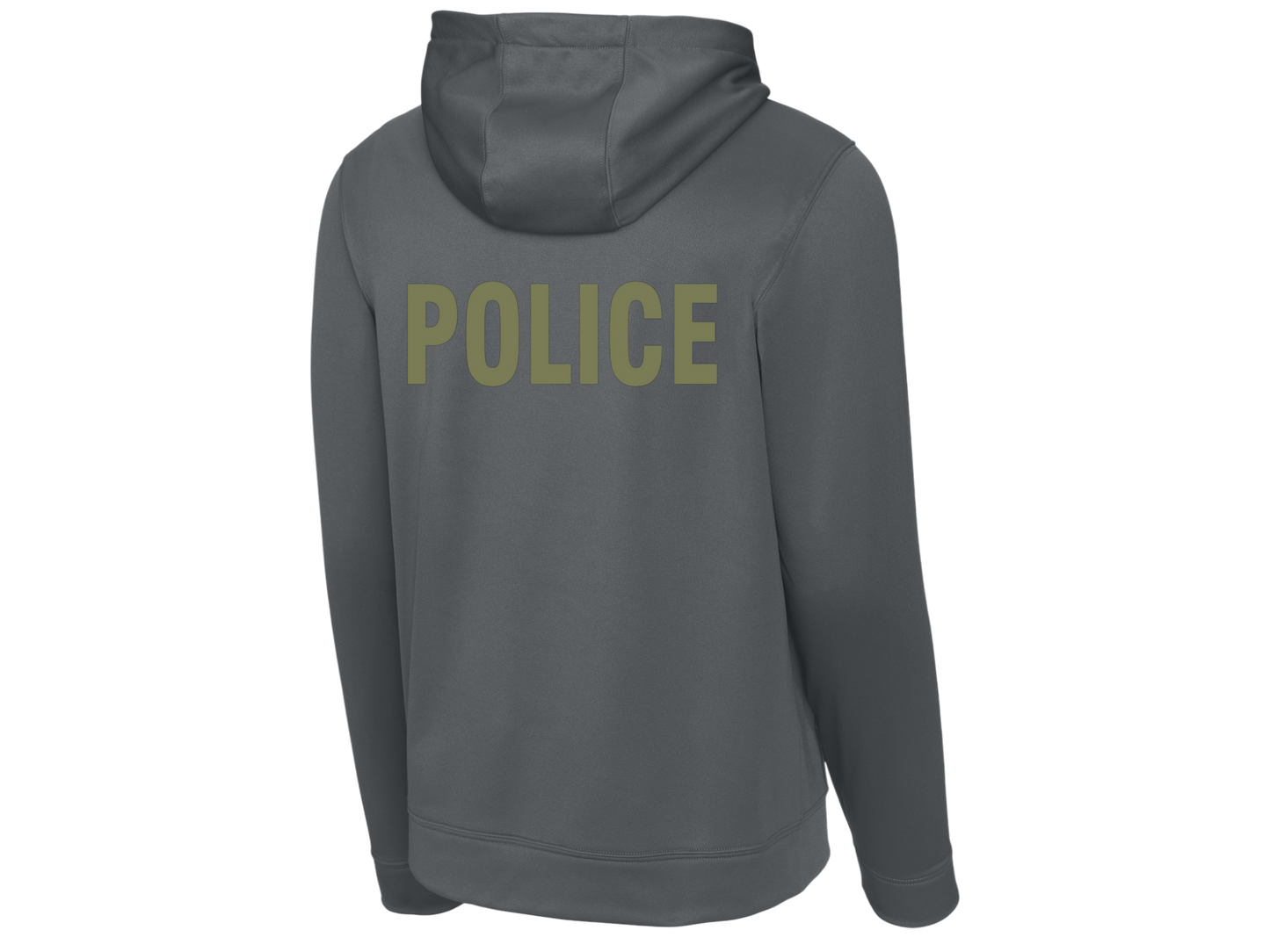 POLICE BACKPRINT SPORT-TEK SPORT-WICK HOODED PULLOVER F244