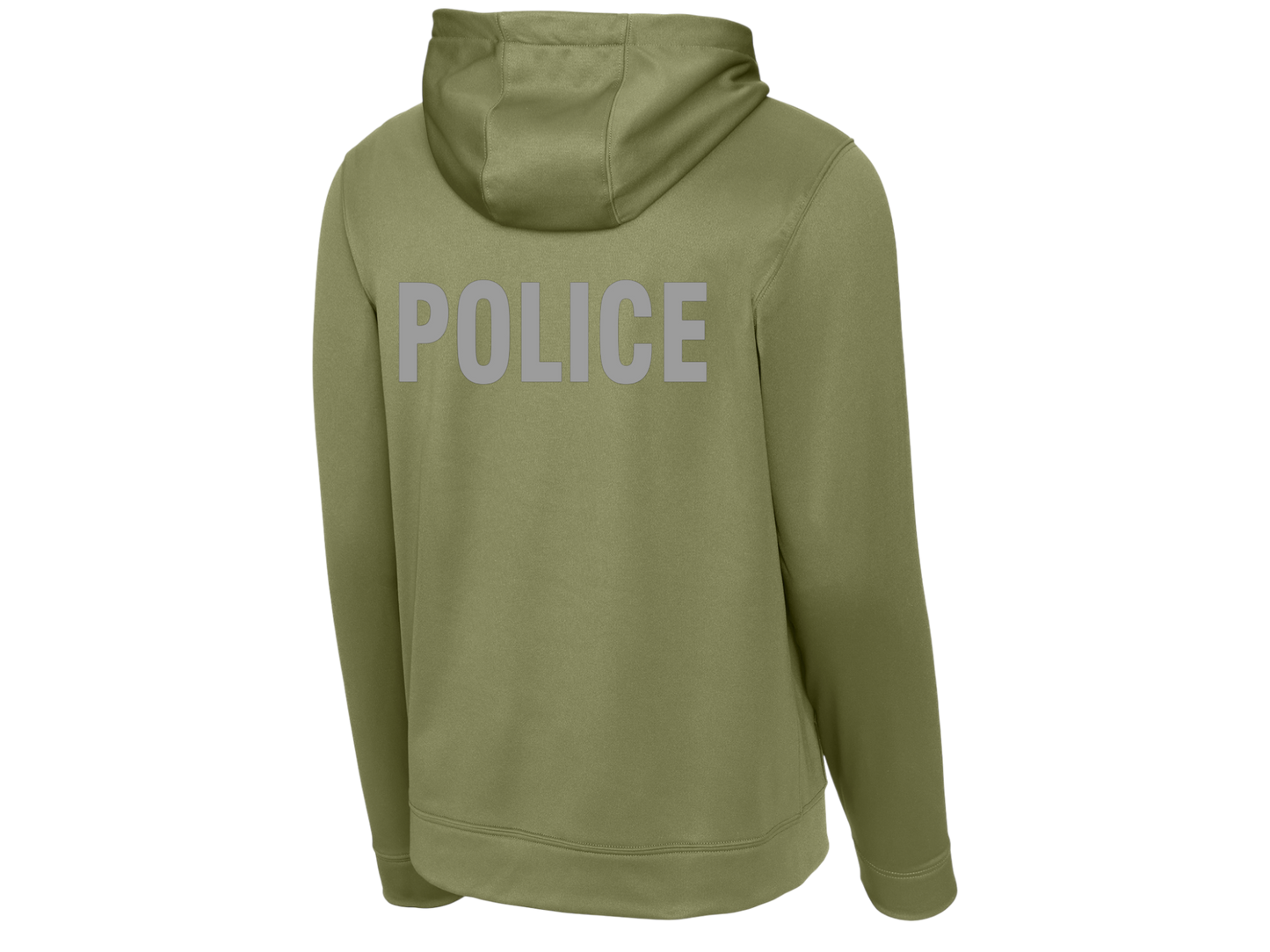 POLICE BACKPRINT SPORT-TEK SPORT-WICK HOODED PULLOVER F244