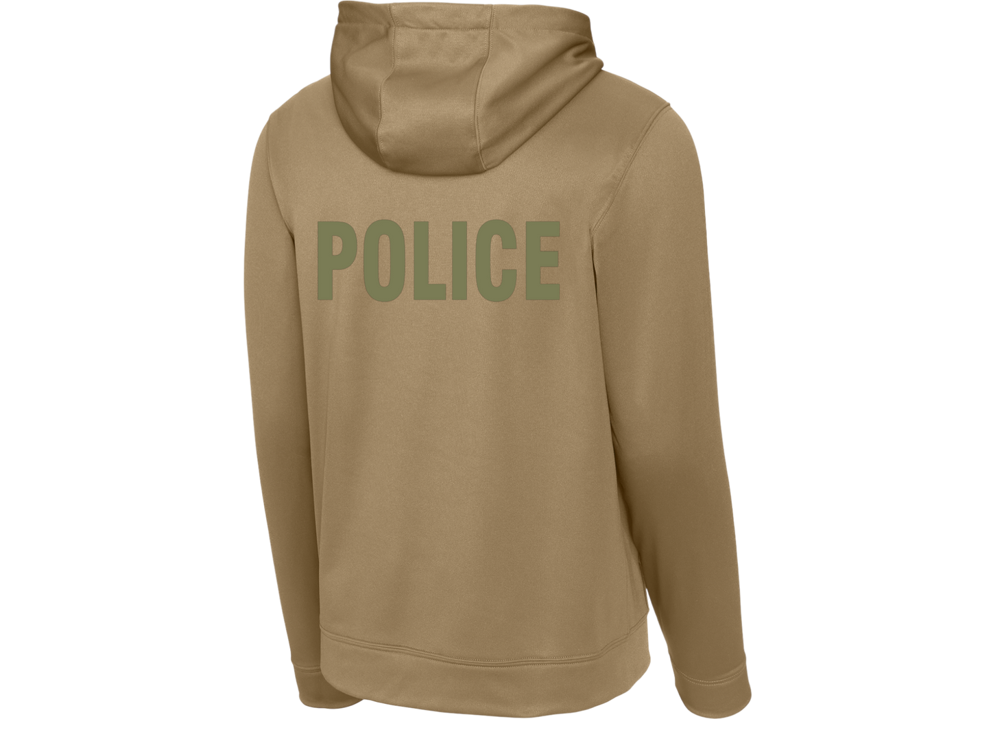 POLICE BACKPRINT SPORT-TEK SPORT-WICK HOODED PULLOVER F244