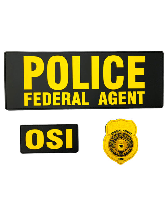 Afosi Polygraph PATCH SETS – Sally's Cop Shop