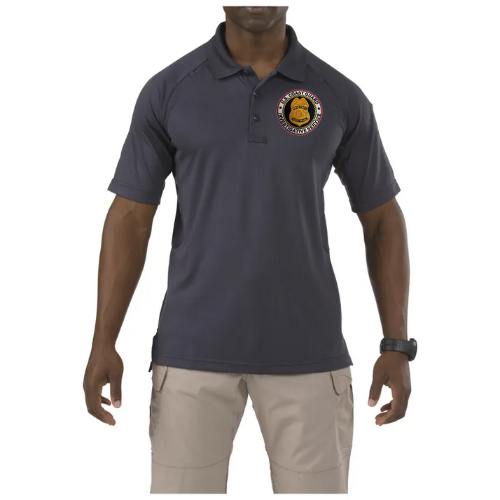 MEN'S 5.11 CGIS SEAL PERFORMANCE POLO