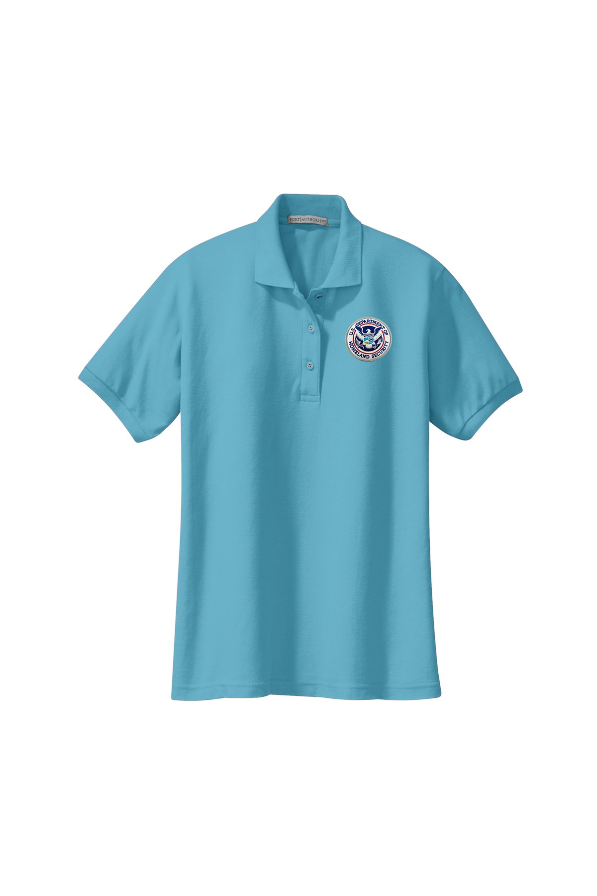 CLEARANCE WOMEN'S DHS SEAL PORT AUTHORITY POLO - L500