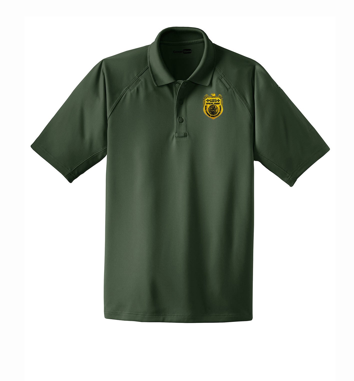MEN'S NCIS S/A BADGE POLO-CS410