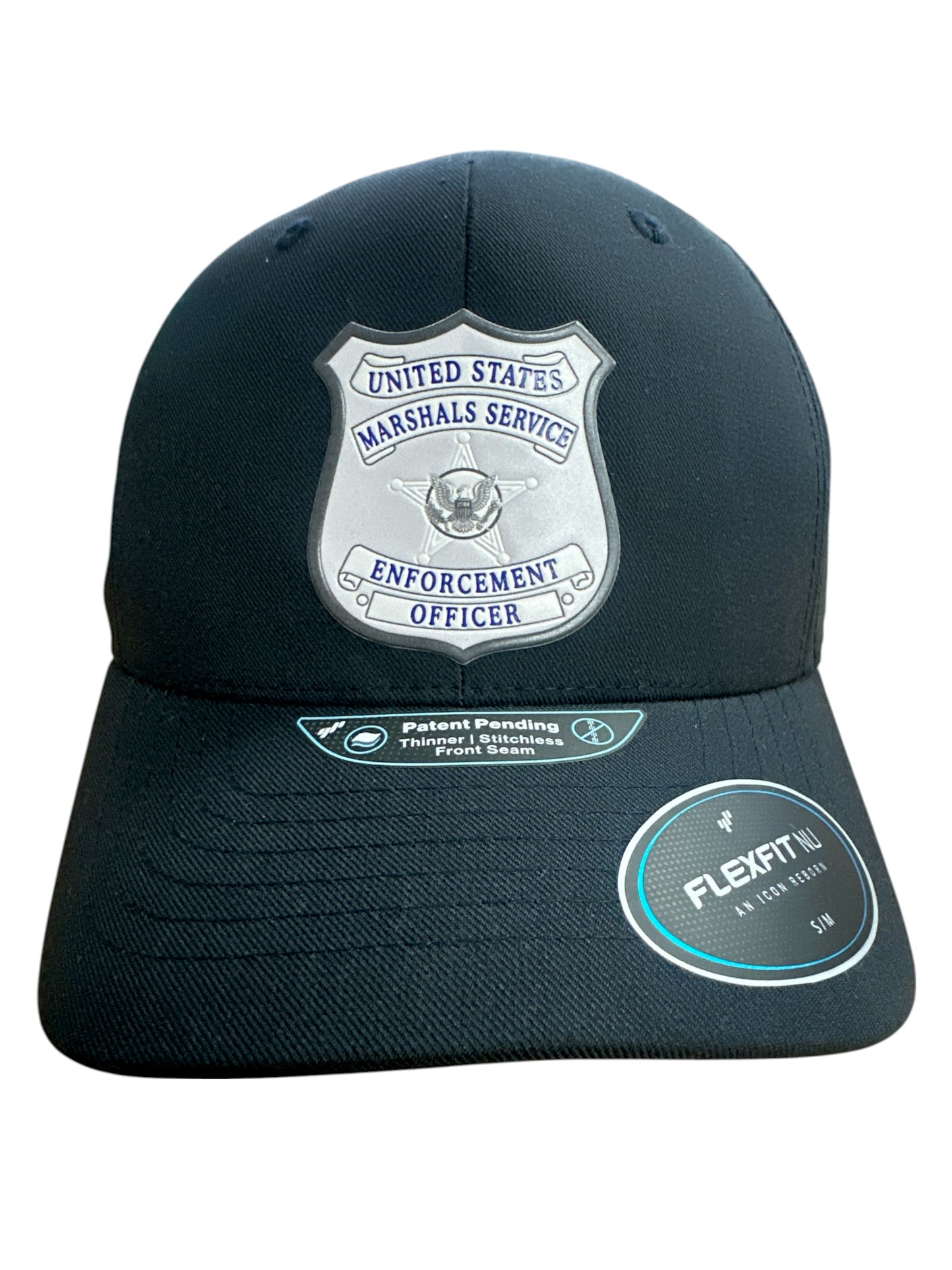 USMS ENFORCEMENT OFFICER BADGE FLEXFIT HAT