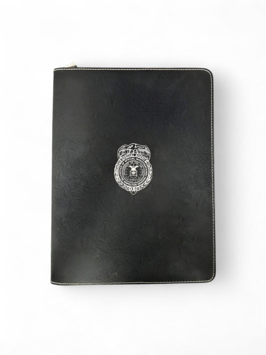 AF OSI ZIPPERED LEATHERLETTE PORTFOLIO