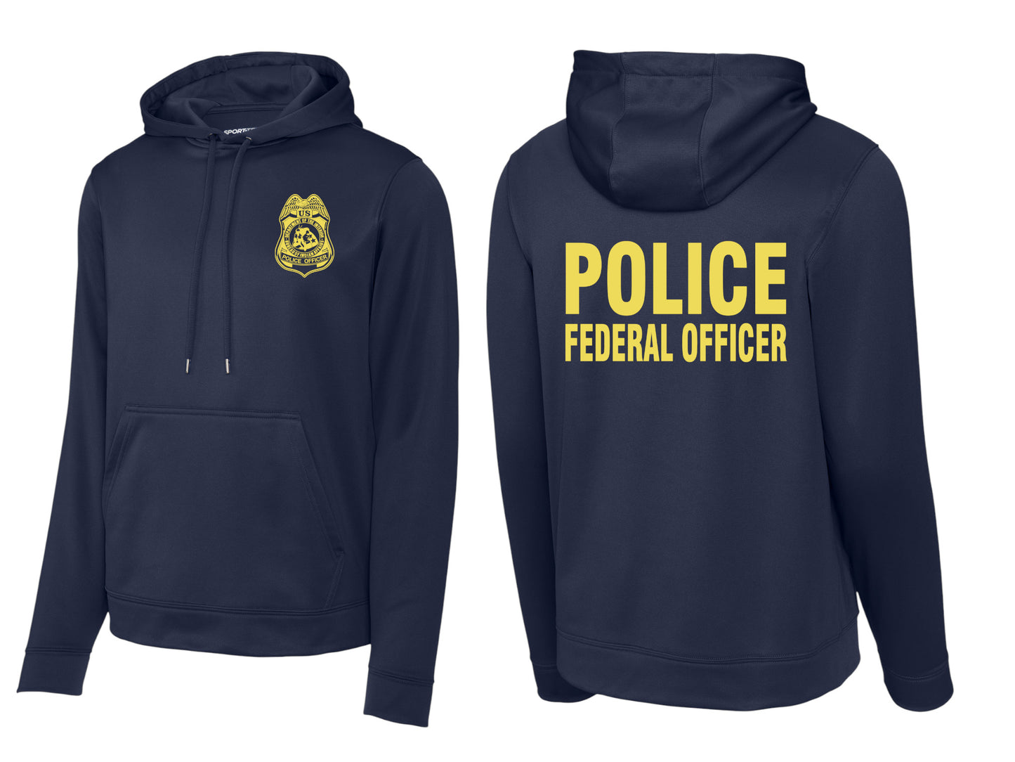 BIA POLICE OFFICER RAID WICKING HOODIE-F244