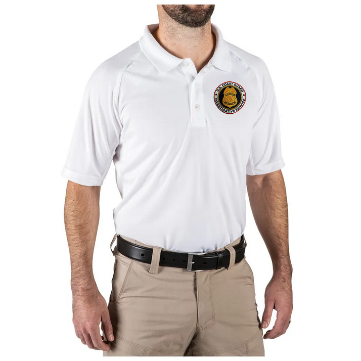 MEN'S 5.11 CGIS SEAL PERFORMANCE POLO
