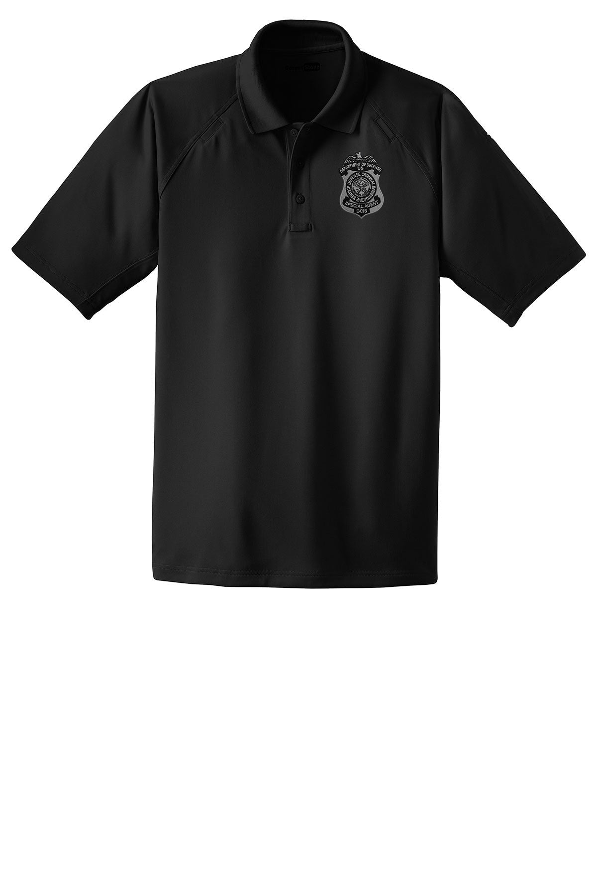 MEN'S DCIS S/A BADGE TACTICAL POLO-CS410