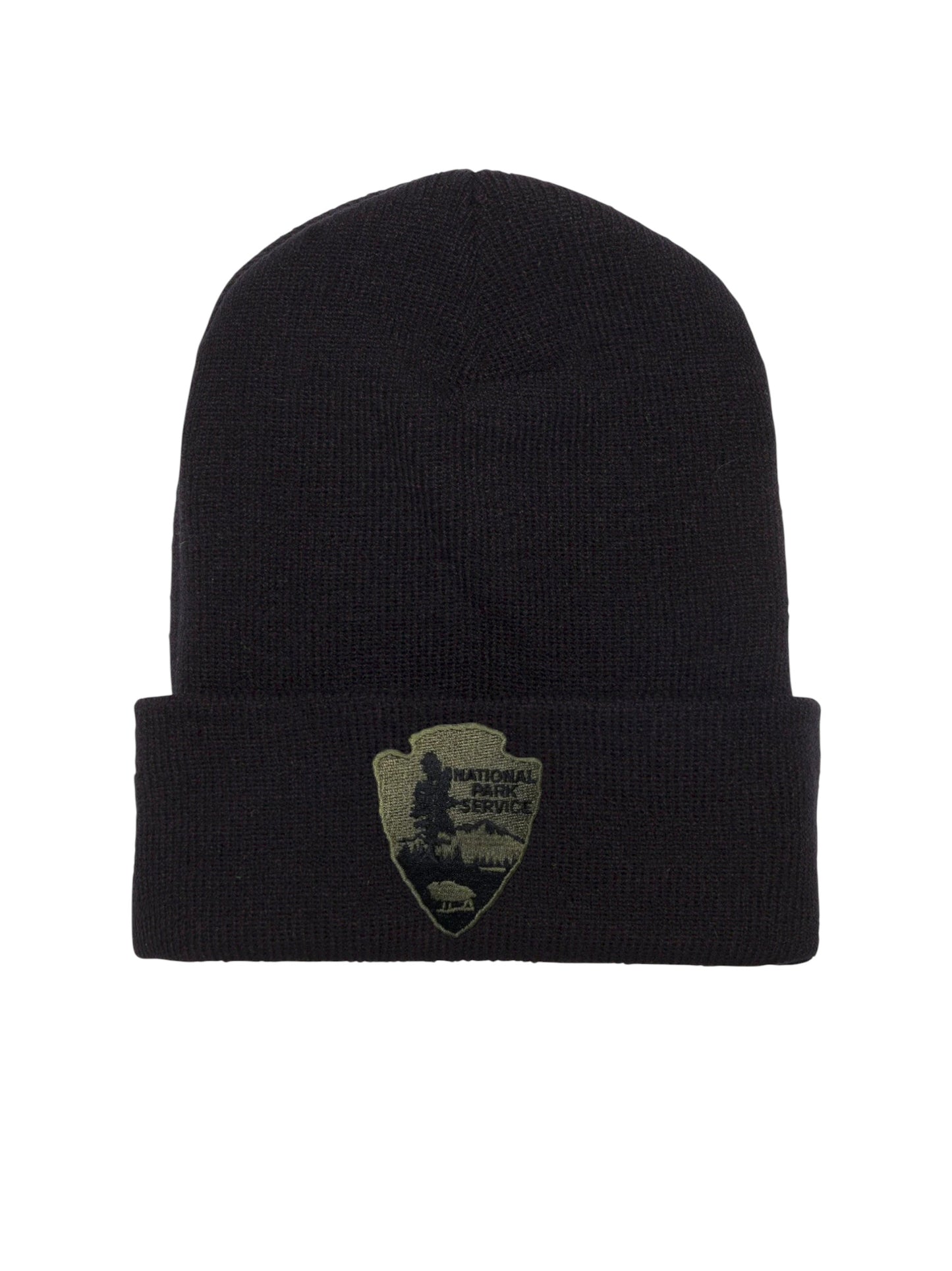 NPS ARROWHEAD BADGE CUFFED KNIT BEANIE