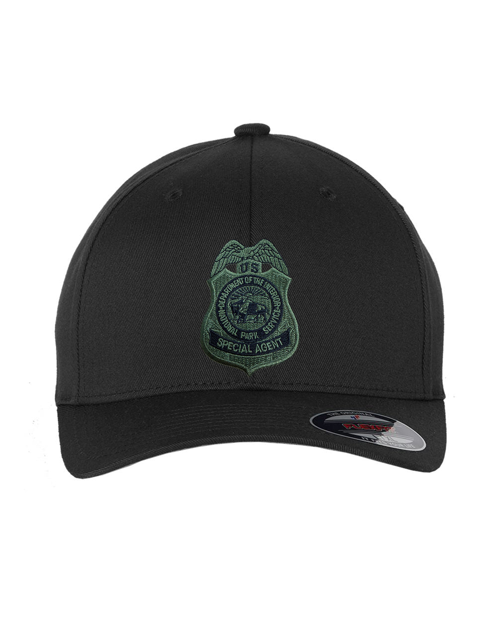 NPS SPECIAL AGENT BADGE ON FLEXFIT HAT