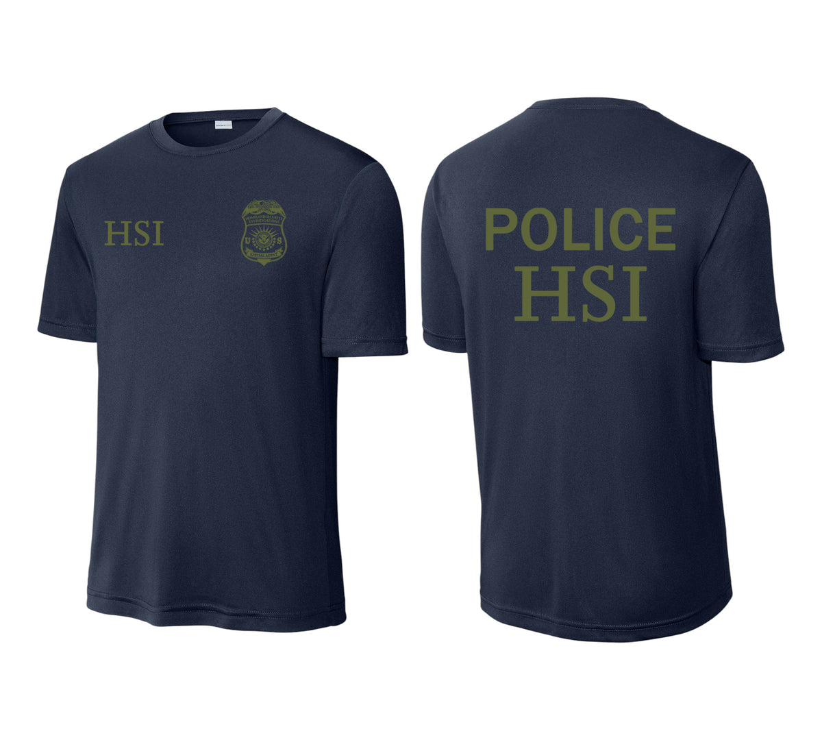 HSI SPECIAL AGENT WICKING RAID T-SHIRT-ST350