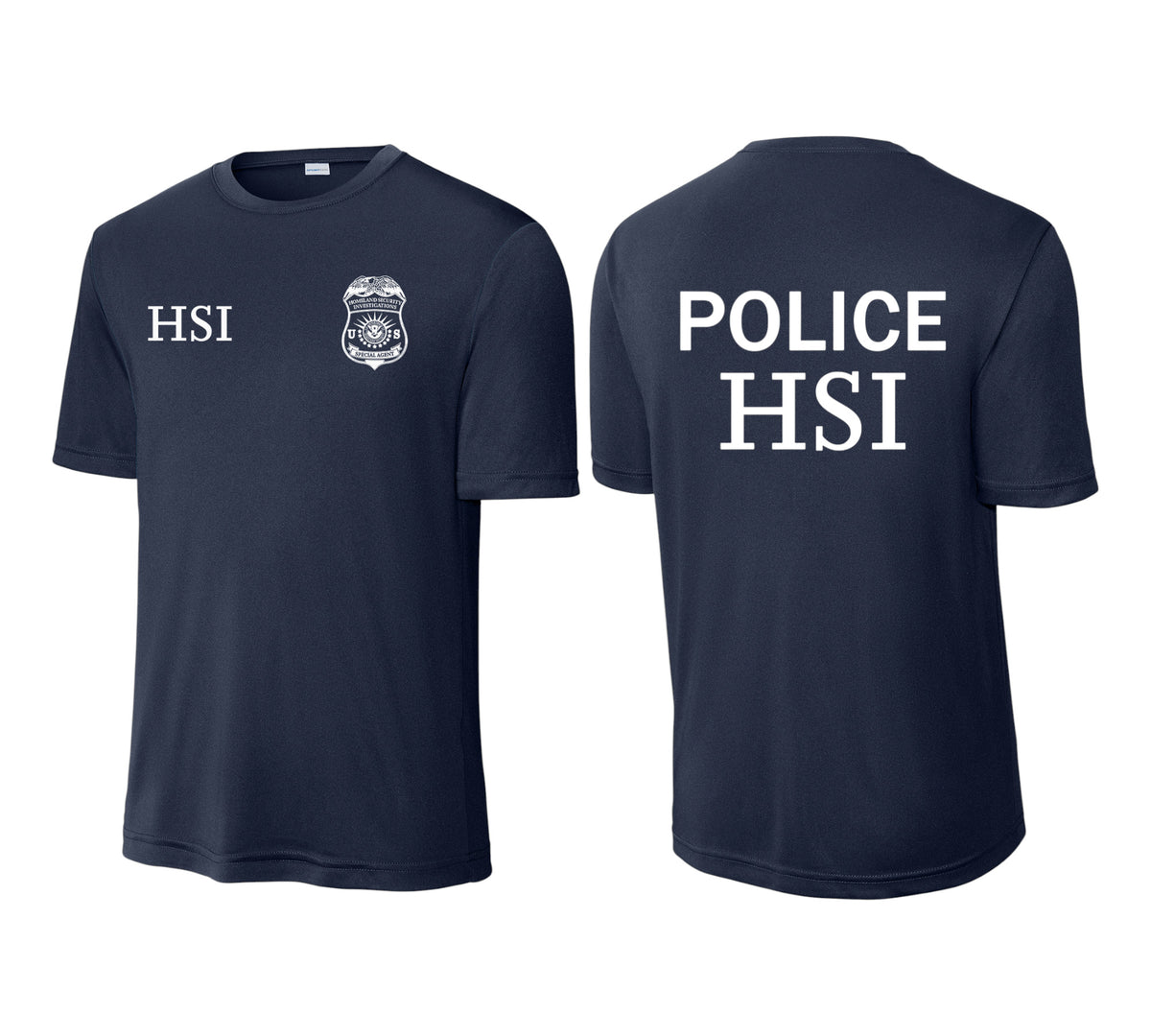 HSI SPECIAL AGENT WICKING RAID T-SHIRT-ST350