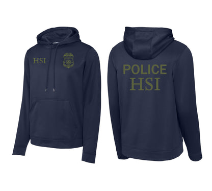 HSI SPECIAL AGENT RAID WICKING HOODED SWEATSHIRT-F244