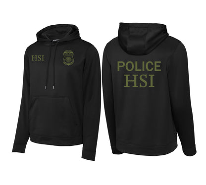 HSI SPECIAL AGENT RAID WICKING HOODED SWEATSHIRT-F244