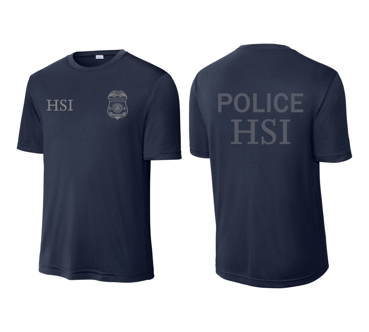 HSI SPECIAL AGENT WICKING RAID T-SHIRT-ST350