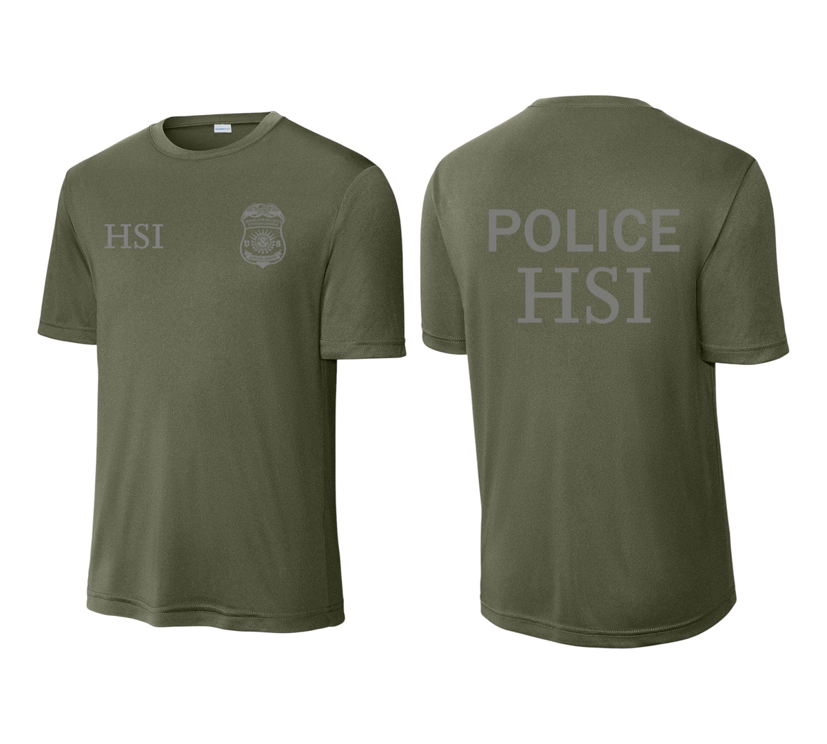 HSI SPECIAL AGENT WICKING RAID T-SHIRT-ST350