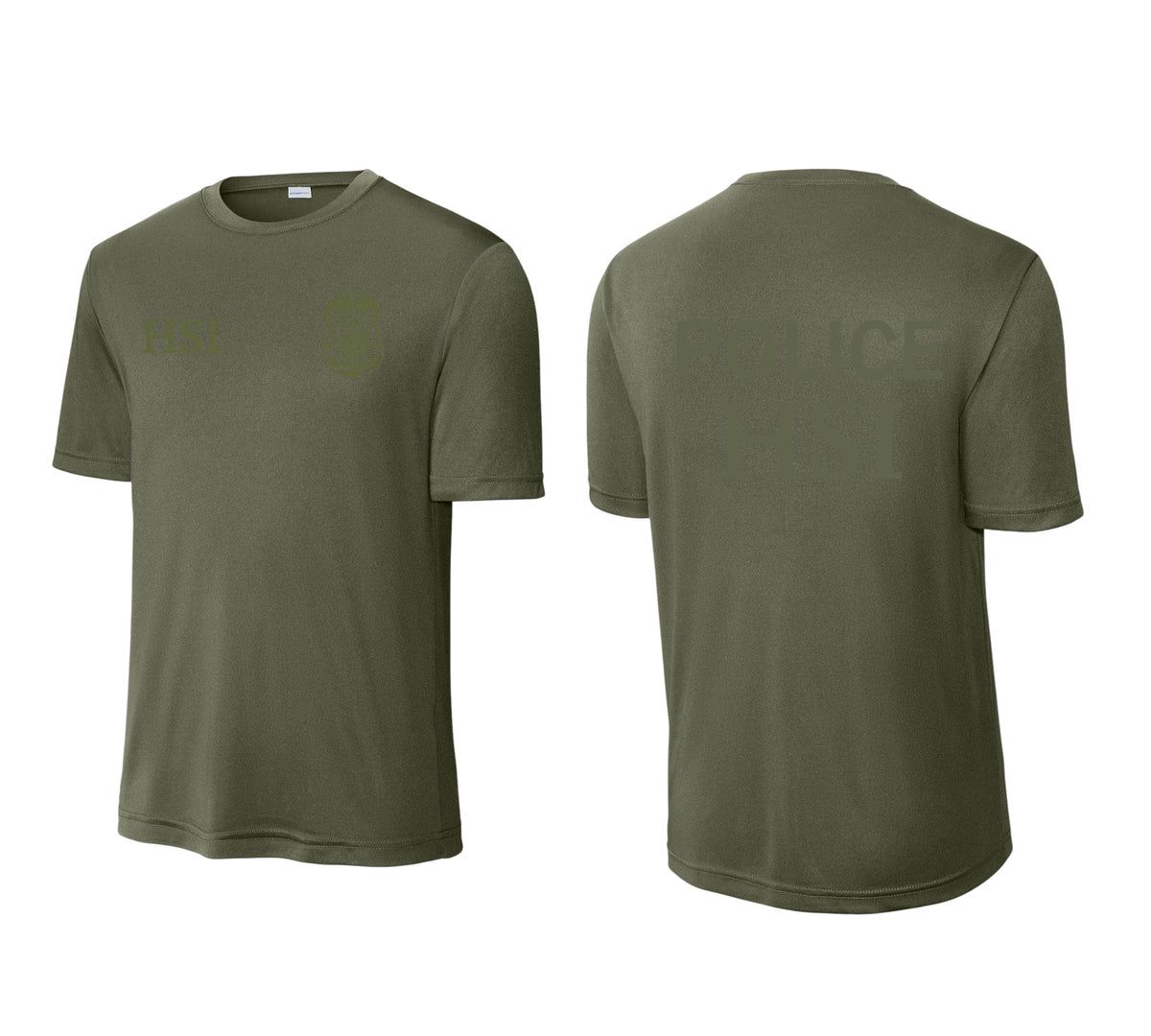 HSI SPECIAL AGENT WICKING RAID T-SHIRT-ST350
