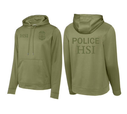 HSI SPECIAL AGENT RAID WICKING HOODED SWEATSHIRT-F244
