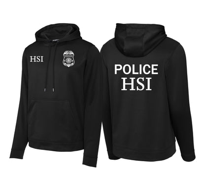HSI SPECIAL AGENT RAID WICKING HOODED SWEATSHIRT-F244