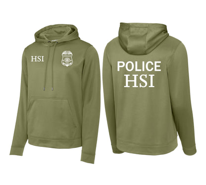 HSI SPECIAL AGENT RAID WICKING HOODED SWEATSHIRT-F244