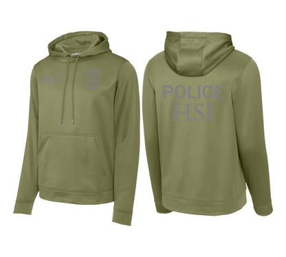 HSI SPECIAL AGENT RAID WICKING HOODED SWEATSHIRT-F244