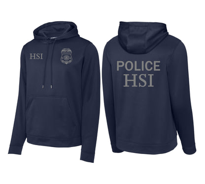 HSI SPECIAL AGENT RAID WICKING HOODED SWEATSHIRT-F244