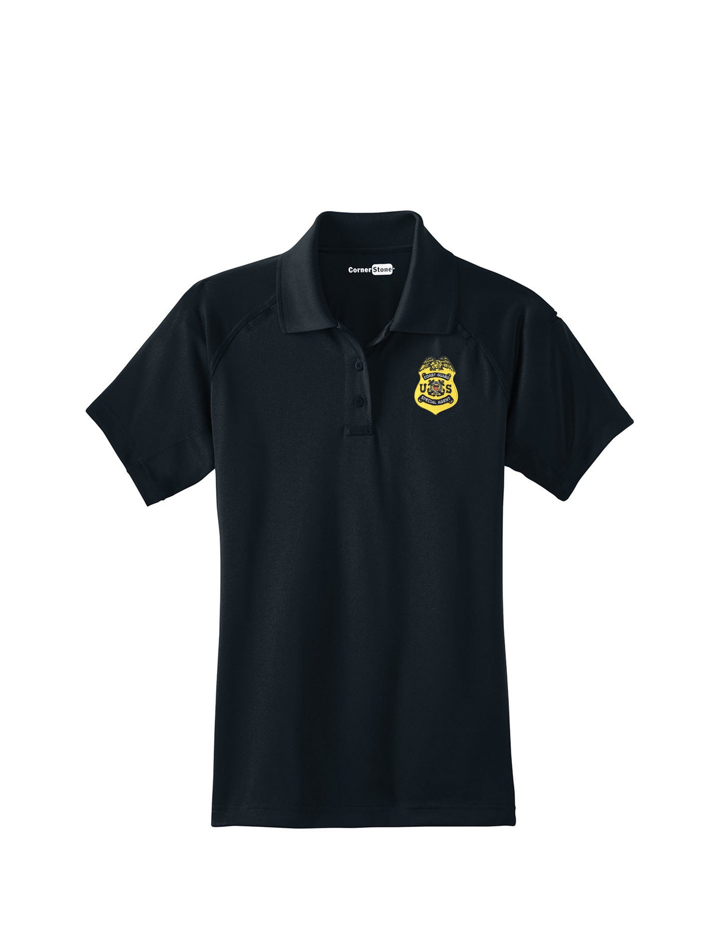 WOMEN'S CGIS S/A BADGE TACTICAL POLO-CS411