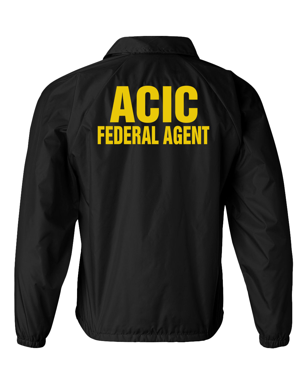 Custom Raid Jacket NEW! PRINTED ARMY CI RAID JACKET-3100-BLACK/GOLD – Sally's Cop Shop