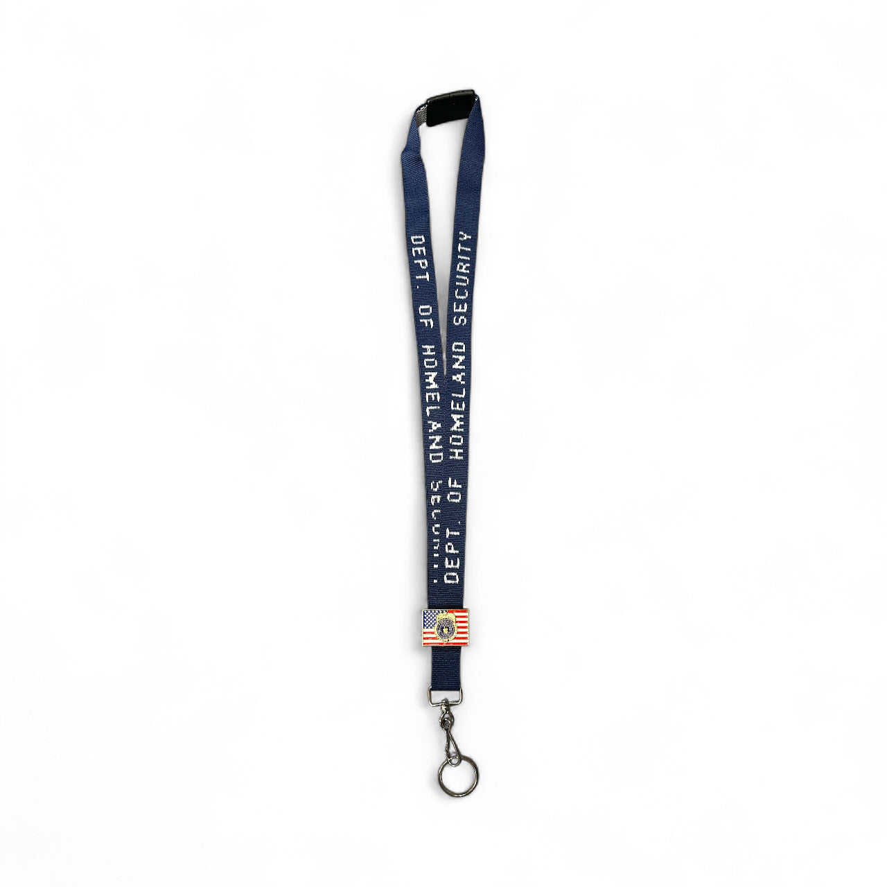 OVERSIZED AF OSI BADGE FLAG TIE PIN-GOLD/MULTI-1.25" X .75"