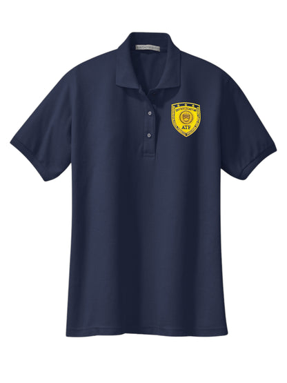 WOMEN'S ATF INVESTIGATOR BADGE PORT AUTHORITY POLO - L500