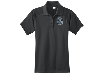WOMEN'S DHS FPS BADGE POLO-CS411