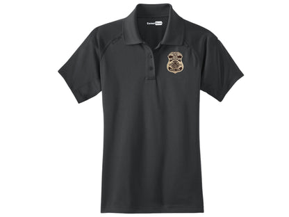 WOMEN'S DHS FPS BADGE POLO-CS411