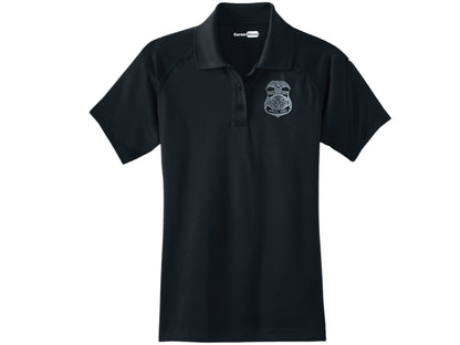 WOMEN'S DHS FPS BADGE POLO-CS411