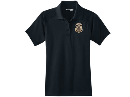 WOMEN'S DHS FPS BADGE POLO-CS411