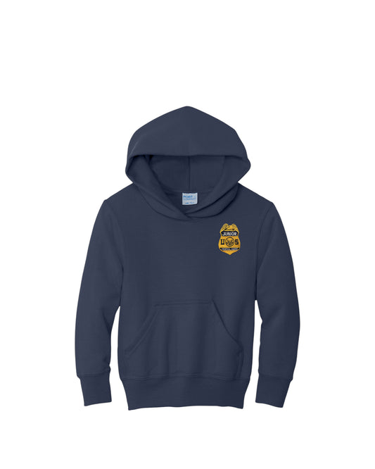 JUNIOR FEDERAL AGENT KID'S HOODED SWEATSHIRT-PC90YH