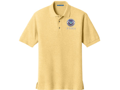 MEN'S FEMA BADGE PORT AUTHORITY POLO - K500