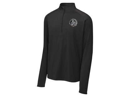 MEN'S CISA SEAL SPORT TEK SPORT WICK STRETCH 1/2 ZIP PULLOVER-ST850