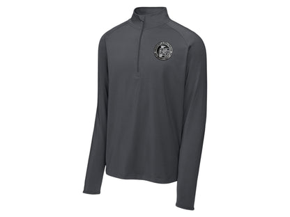 MEN'S CISA SEAL SPORT TEK SPORT WICK STRETCH 1/2 ZIP PULLOVER-ST850
